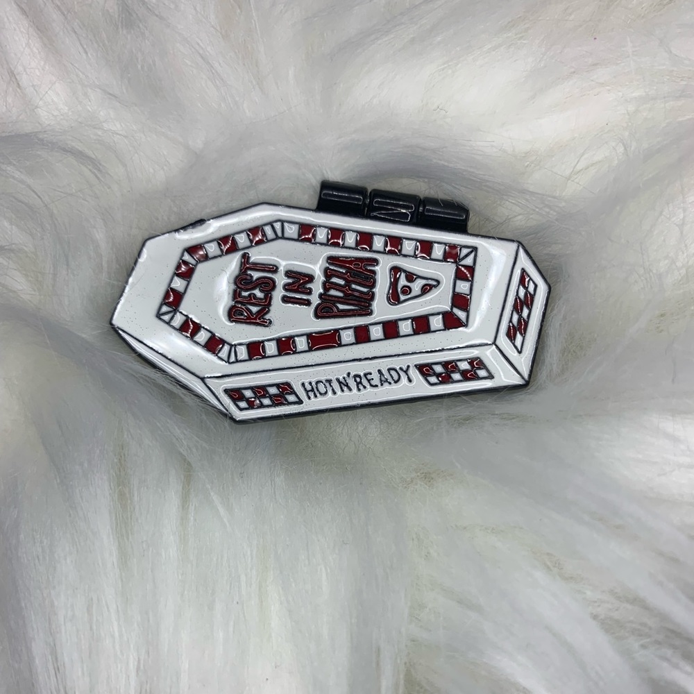 SOLD -Rest in Pizza” Pin